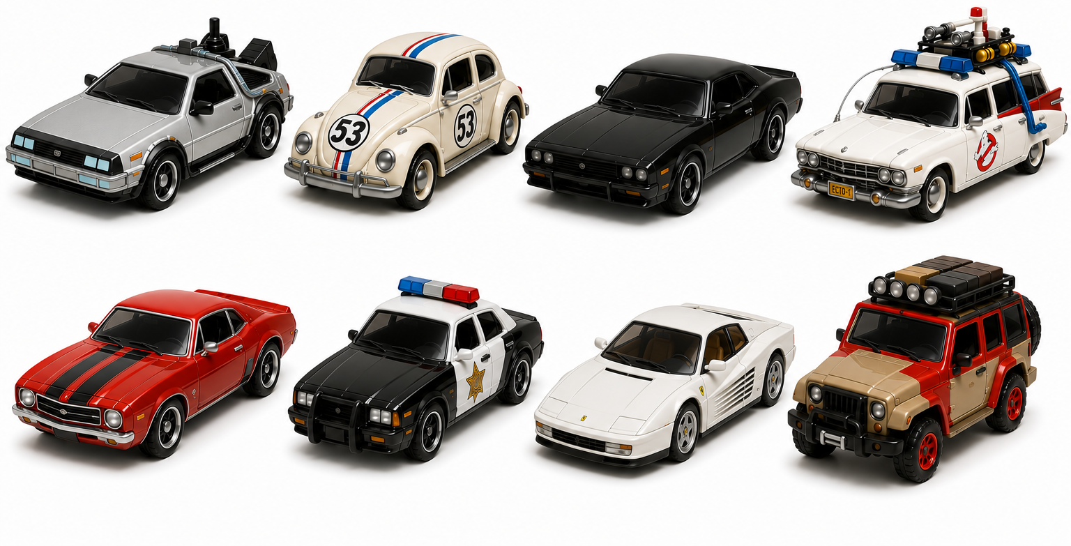 Collezione Cinema Legends Cars Delab