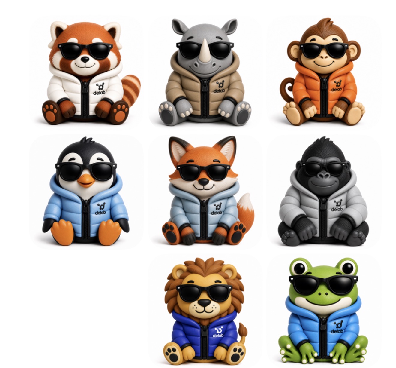 Collezione Animal Friends Delab