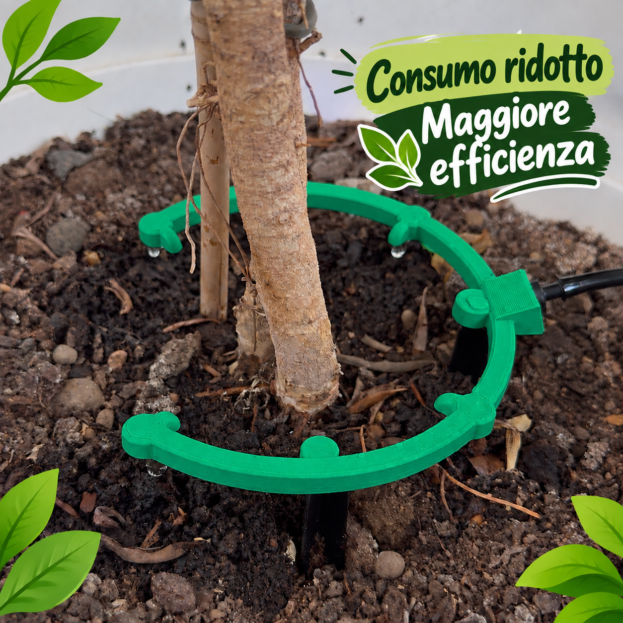 Gocciolatore Delab Garden verde menta